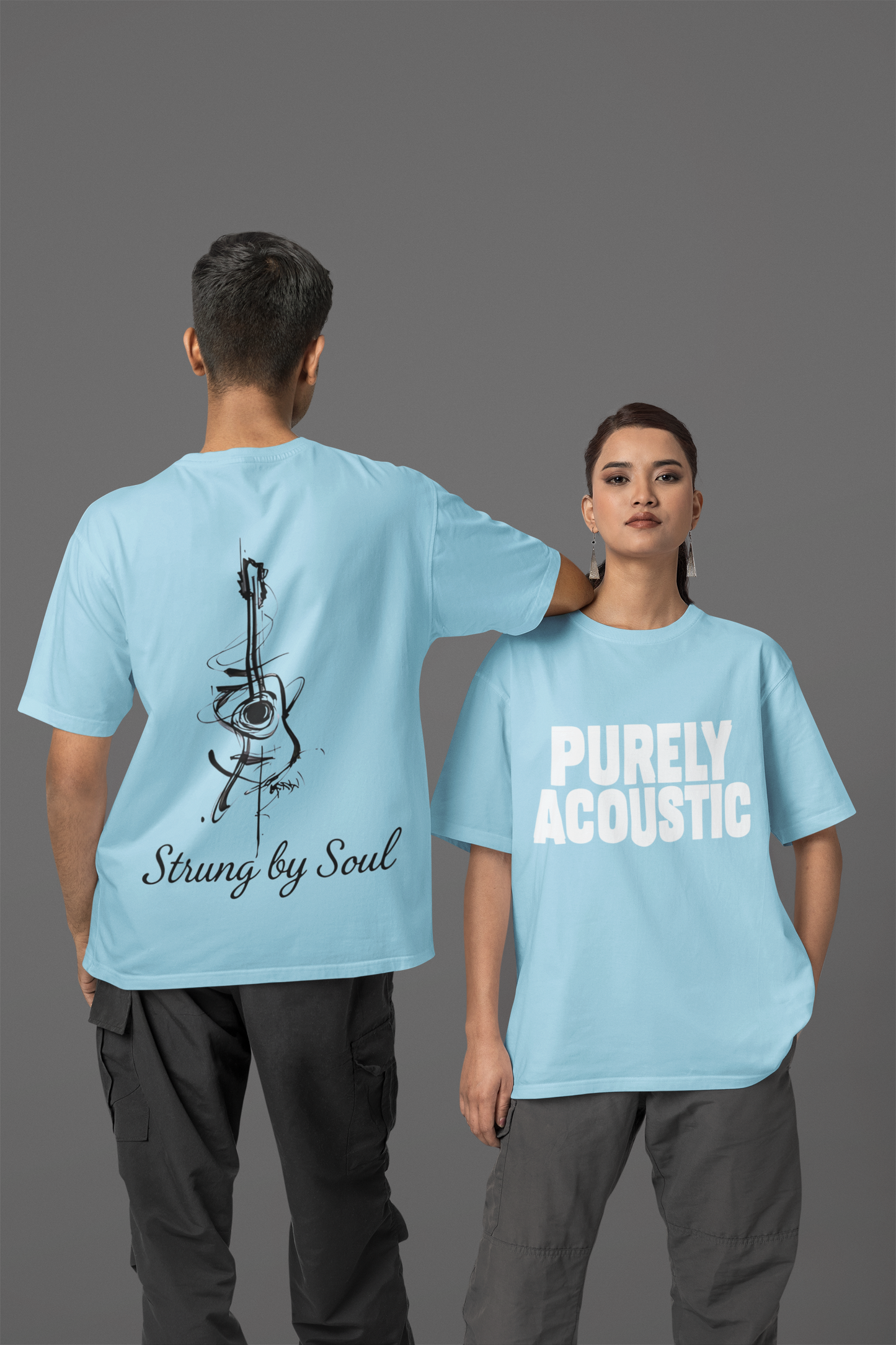 Unisex Oversized T-Shirt : Purely Acoustic