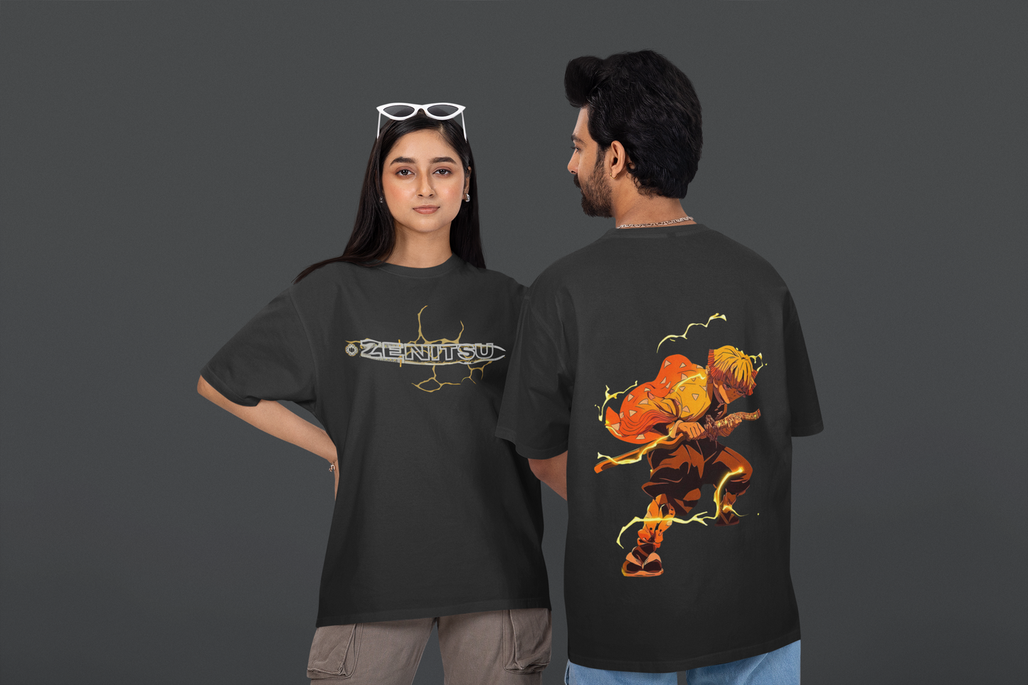 Unisex Oversized T-Shirt : Zenitsu