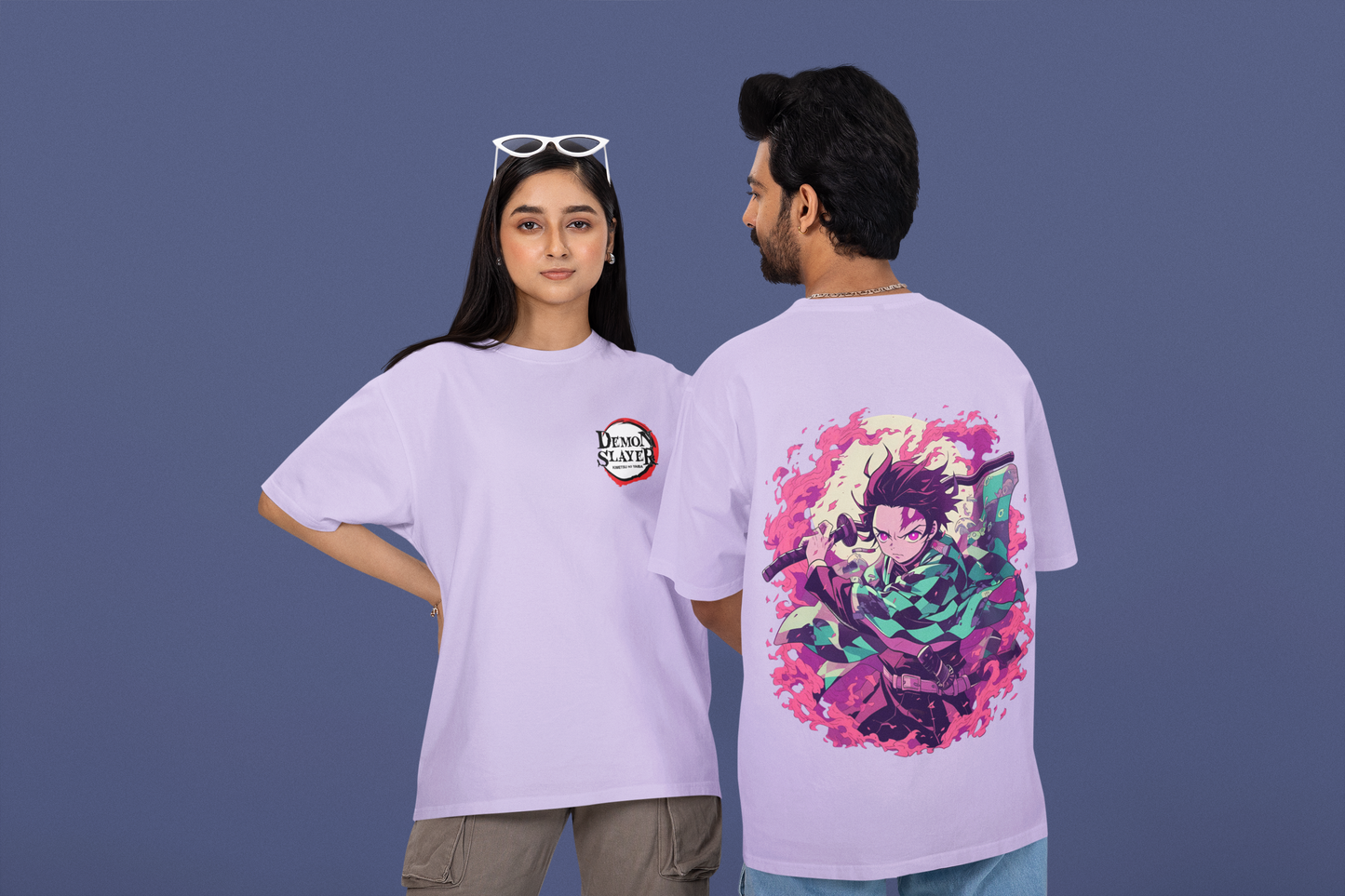 Unisex Oversized T-Shirt : Tanjiro Kamado