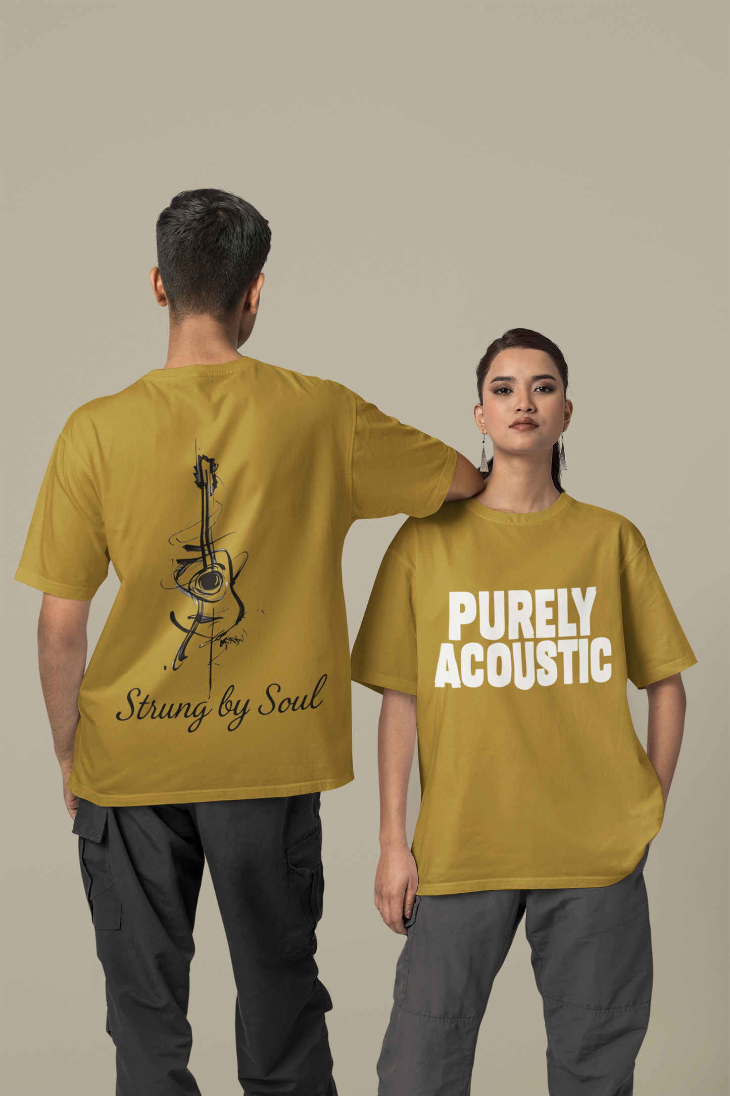 Unisex Oversized T-Shirt : Purely Acoustic