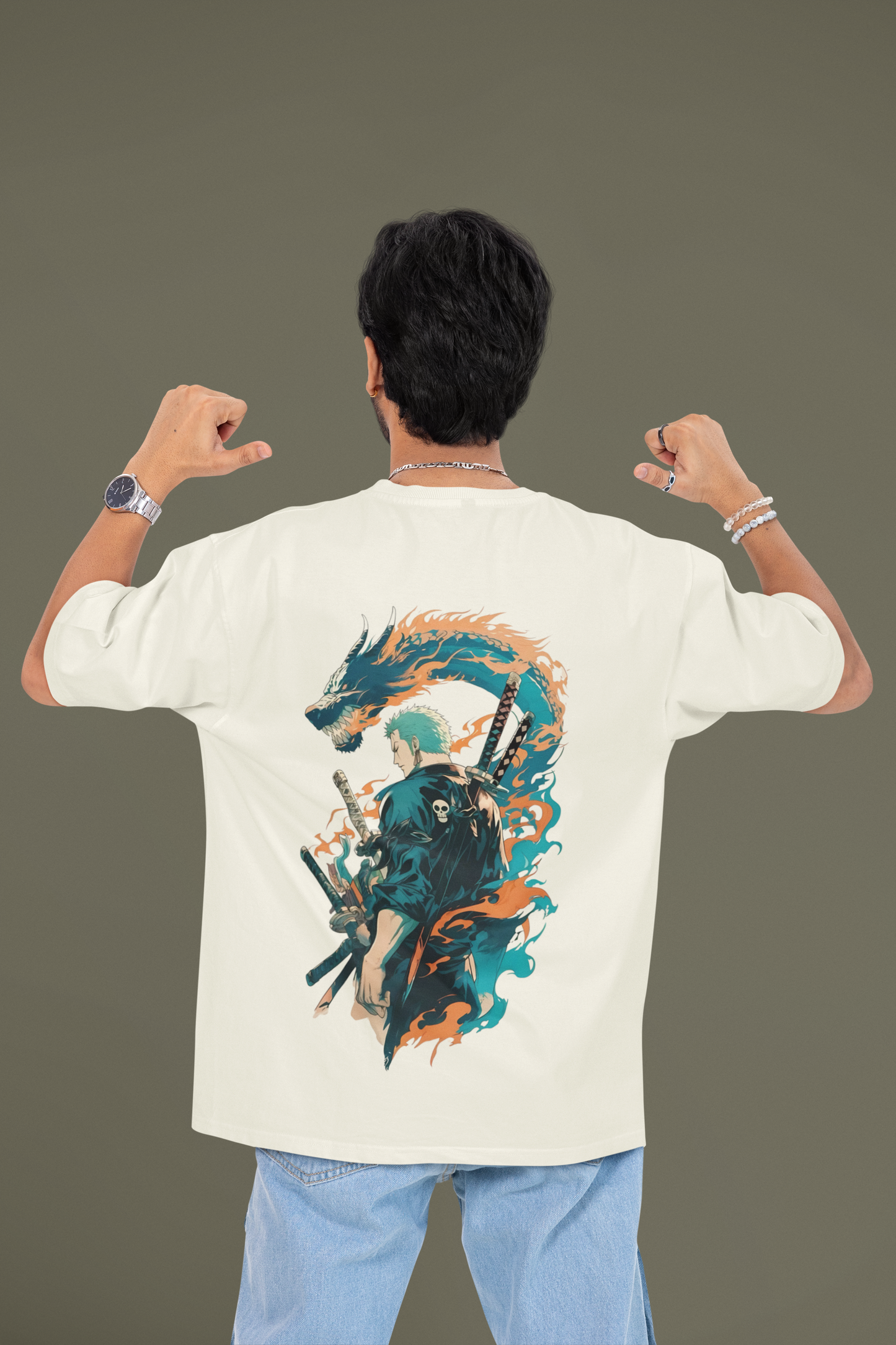 Oversized T-Shirt : Dragon Zoro