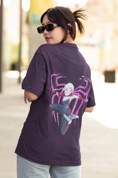 Women's Oversized T-Shirt : Spider Gwen