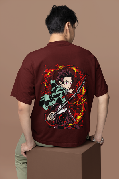 Oversized T-Shirt : Demon Slayer