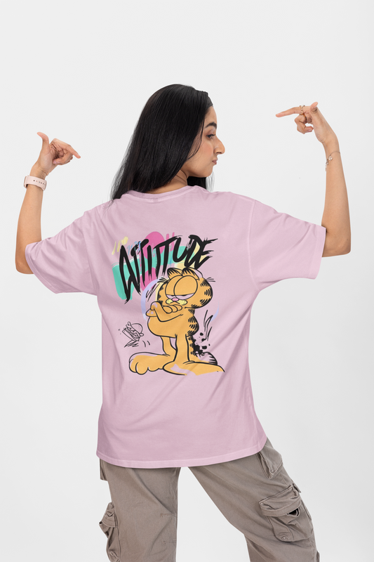 Women's Oversized T-Shirt : Attitude