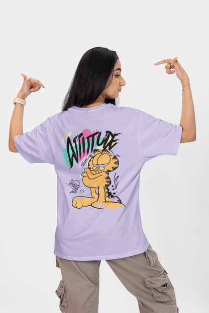 Women's Oversized T-Shirt : Attitude