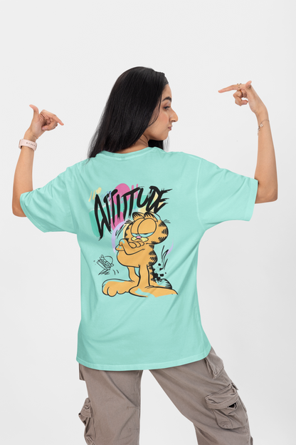 Women's Oversized T-Shirt : Attitude