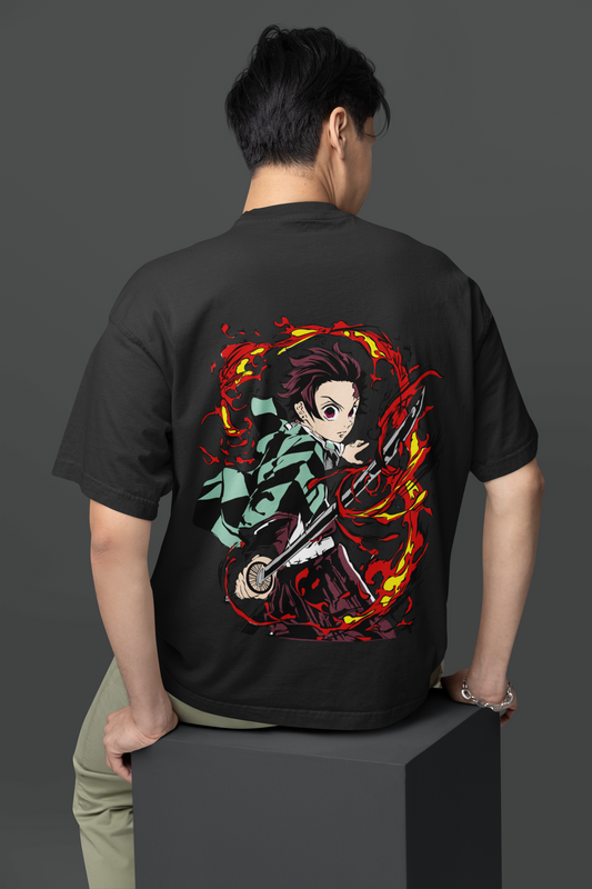 Oversized T-Shirt : Demon Slayer