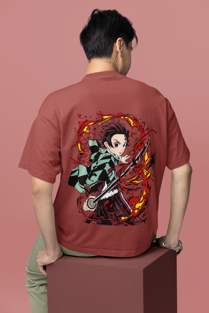Oversized T-Shirt : Demon Slayer