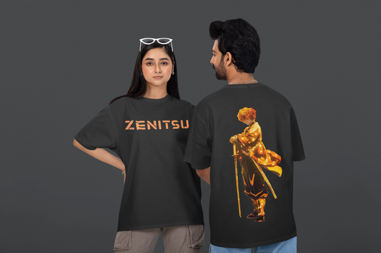Unisex Oversized T-Shirt : Zenitsu