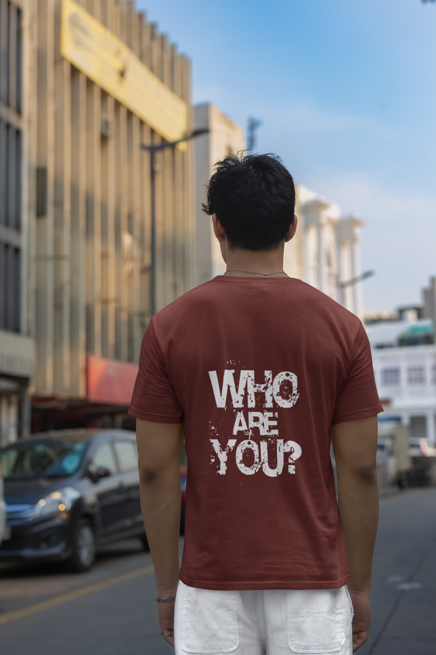 Men's T-Shirt : Who Are You?