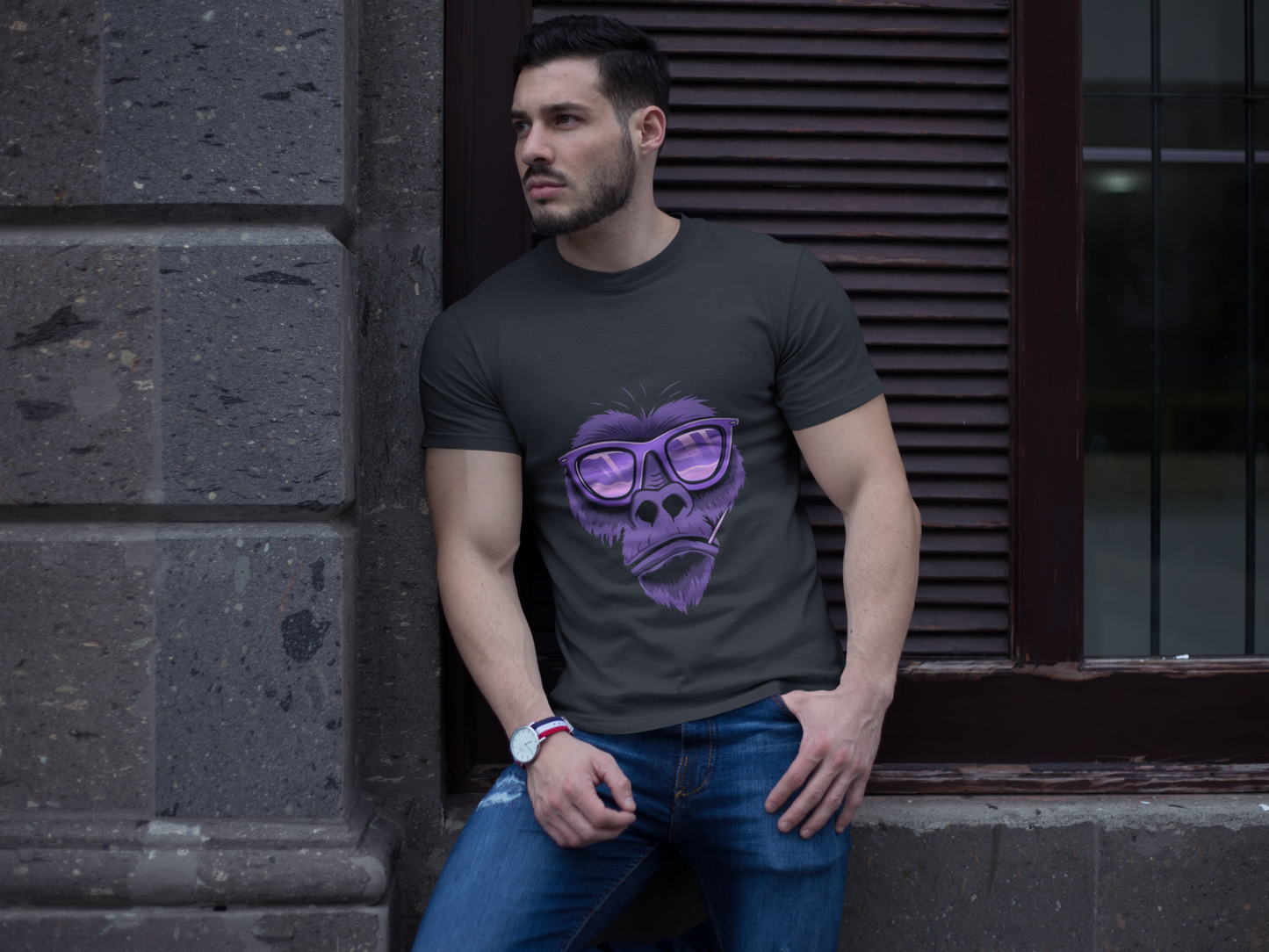 Men's T-Shirt : Monkey