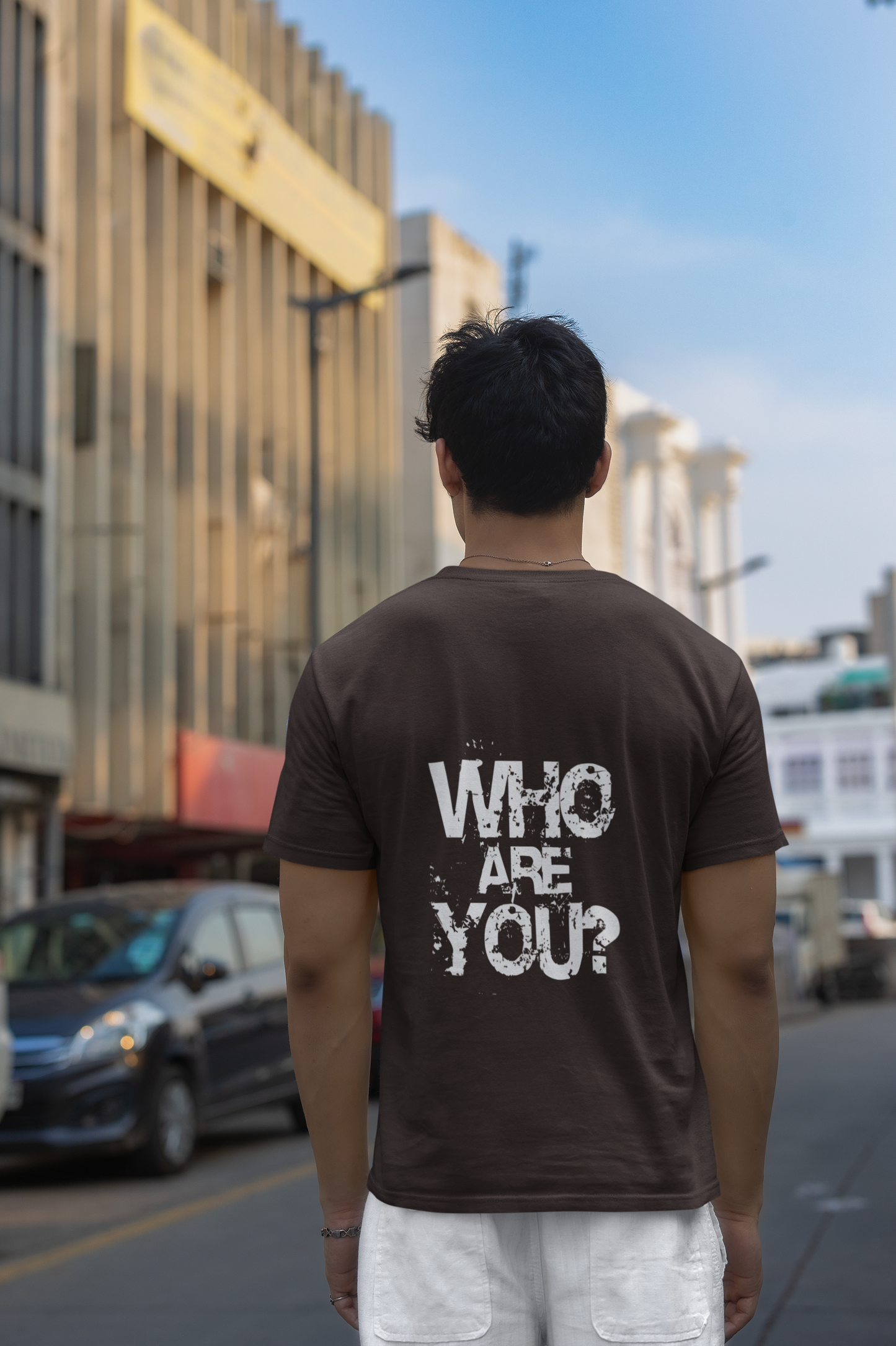 Men's T-Shirt : Who Are You?