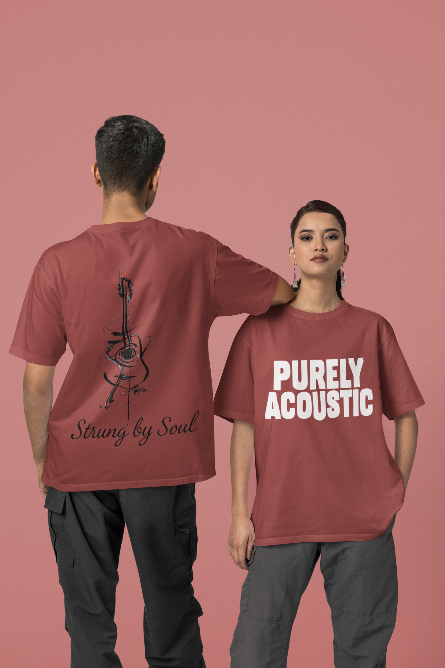 Unisex Oversized T-Shirt : Purely Acoustic