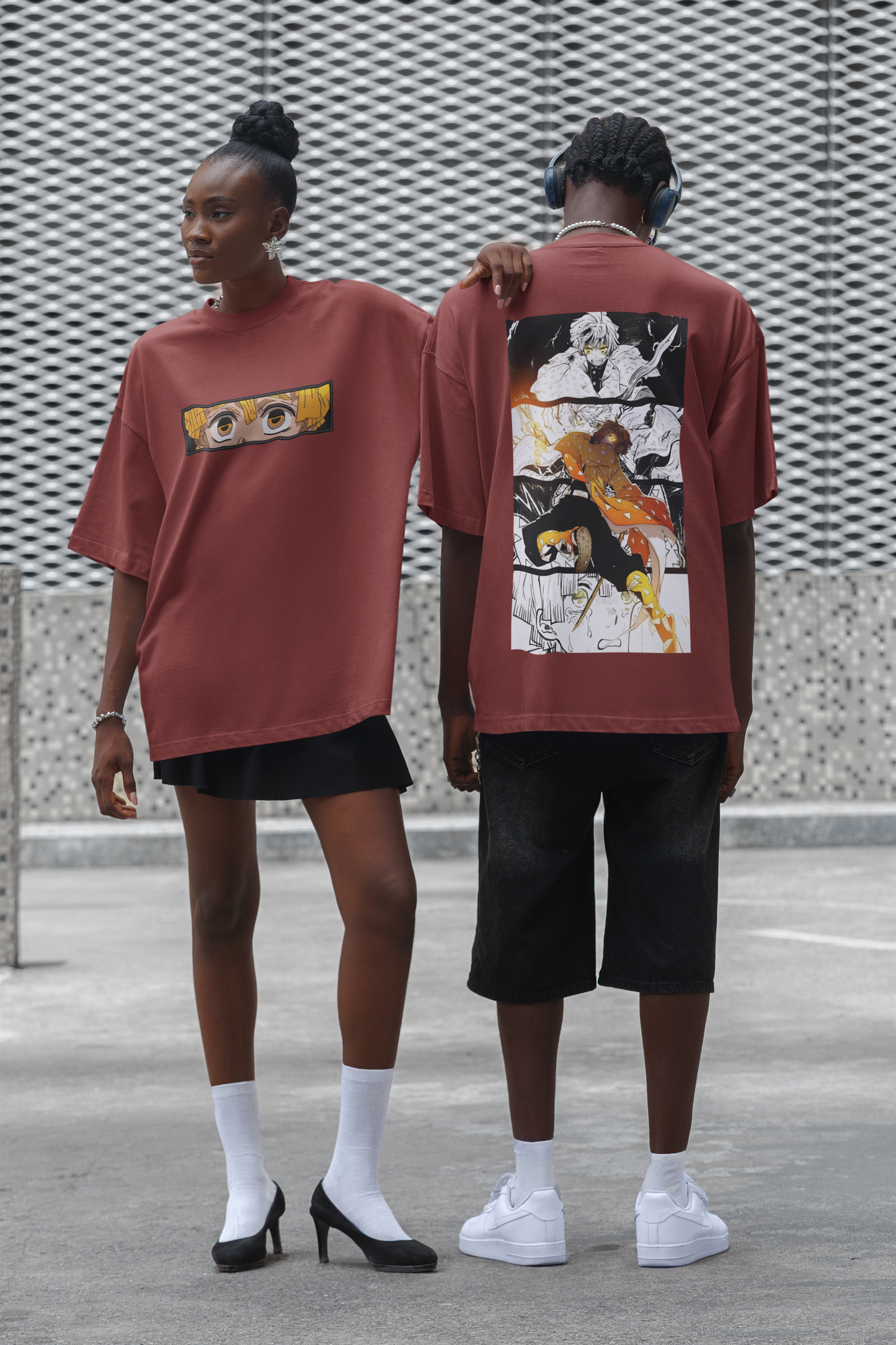 Unisex Oversized T-Shirt : Zenitsu