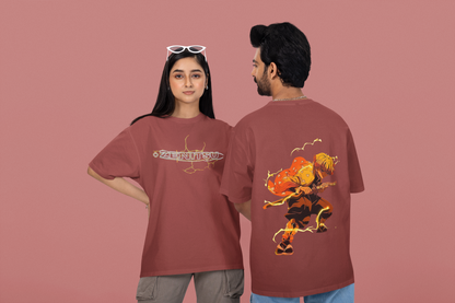 Unisex Oversized T-Shirt : Zenitsu