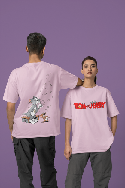Unisex Oversized T-Shirt : Tom & Jerry