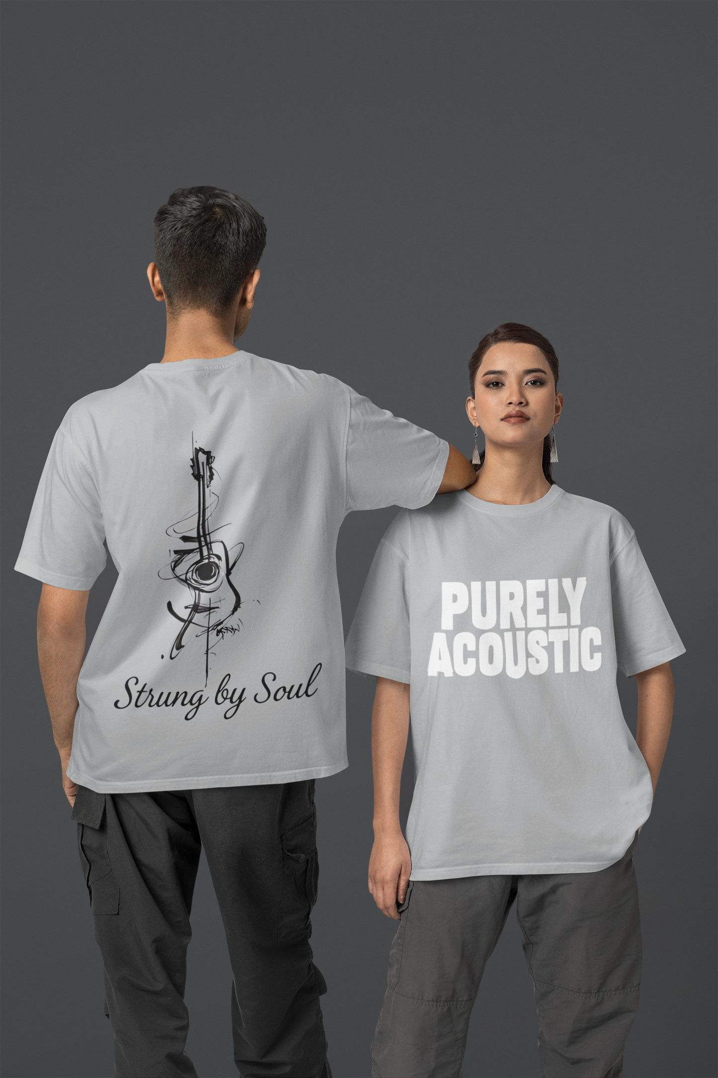 Unisex Oversized T-Shirt : Purely Acoustic