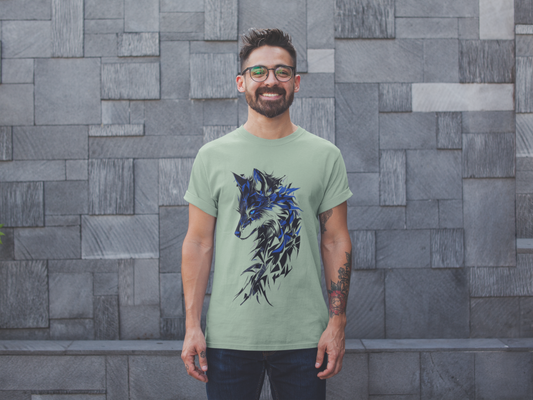 Men's T-Shirt : Wolf