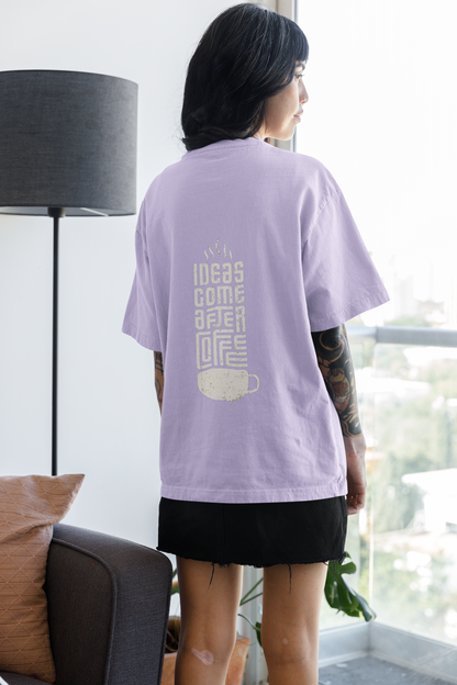 Women's Oversized T-Shirt : Coffee Break
