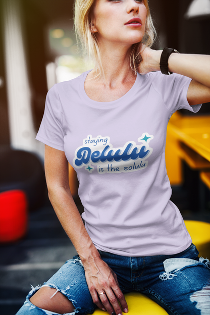 Women's  T-Shirt : Delulu
