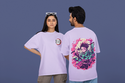 Unisex Oversized T-Shirt : Tanjiro Kamado