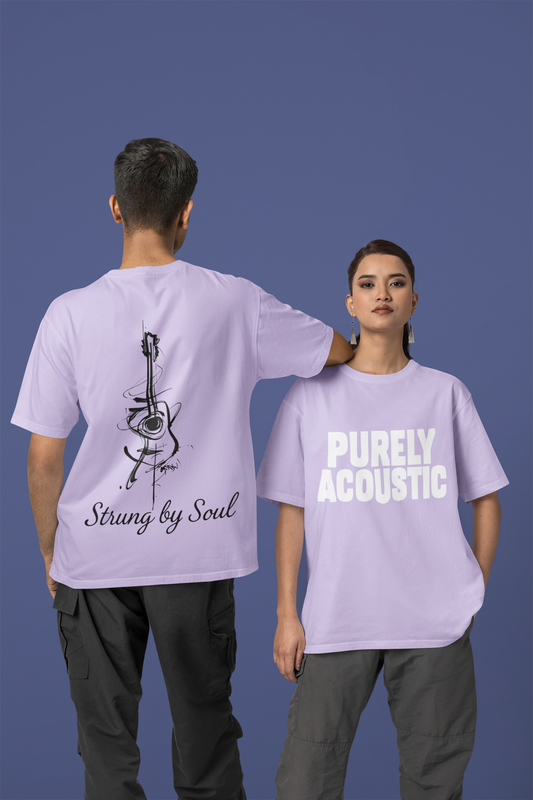 Unisex Oversized T-Shirt : Purely Acoustic
