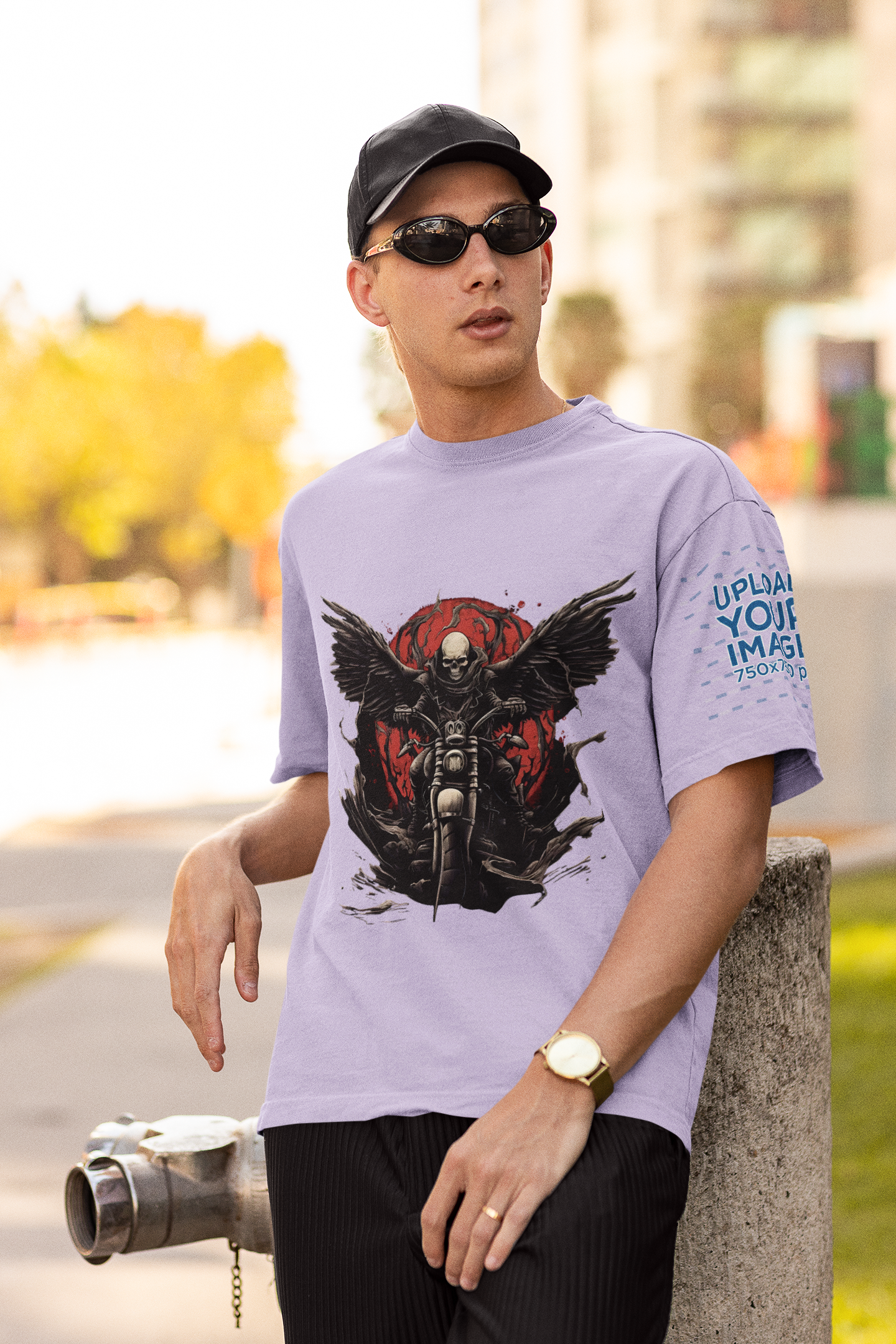 Oversized T-Shirt : Night Rider