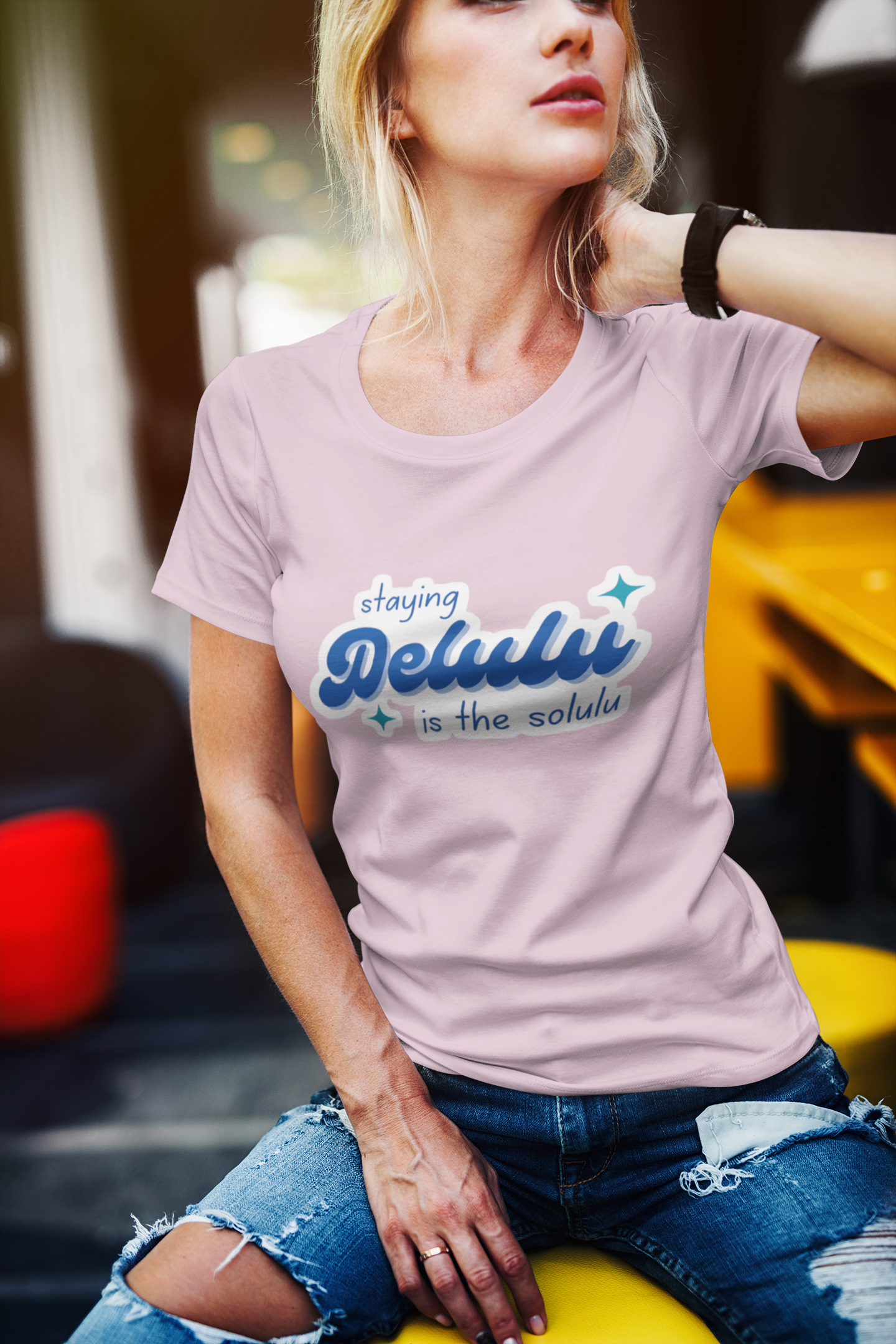 Women's  T-Shirt : Delulu