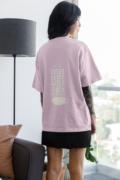 Women's Oversized T-Shirt : Coffee Break