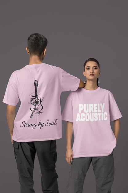 Unisex Oversized T-Shirt : Purely Acoustic