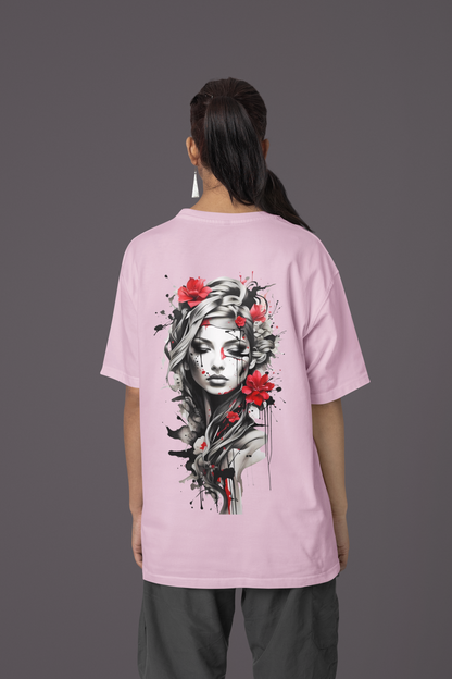 Oversized T-Shirt : Scarlet Muse