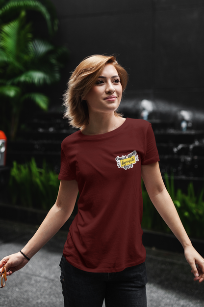 Women's T-Shirt : MAIN APNI FAVOURITE HOON