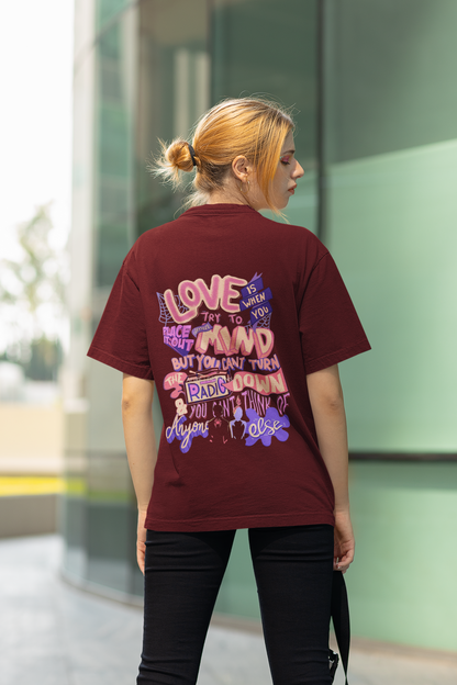 Oversized T-Shirt : Love Verse