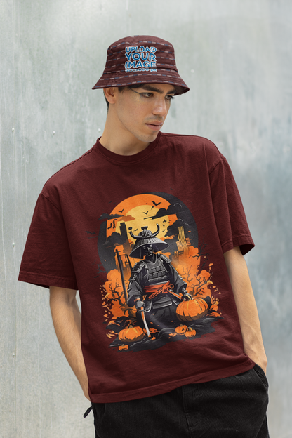 Oversized T-Shirt : Midnight Samurai