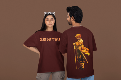 Unisex Oversized T-Shirt : Zenitsu