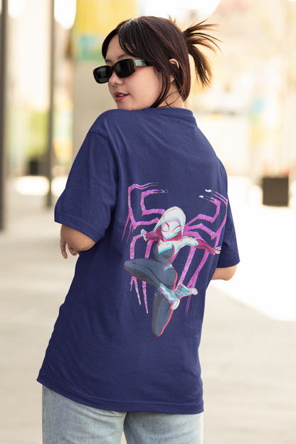 Women's Oversized T-Shirt : Spider Gwen