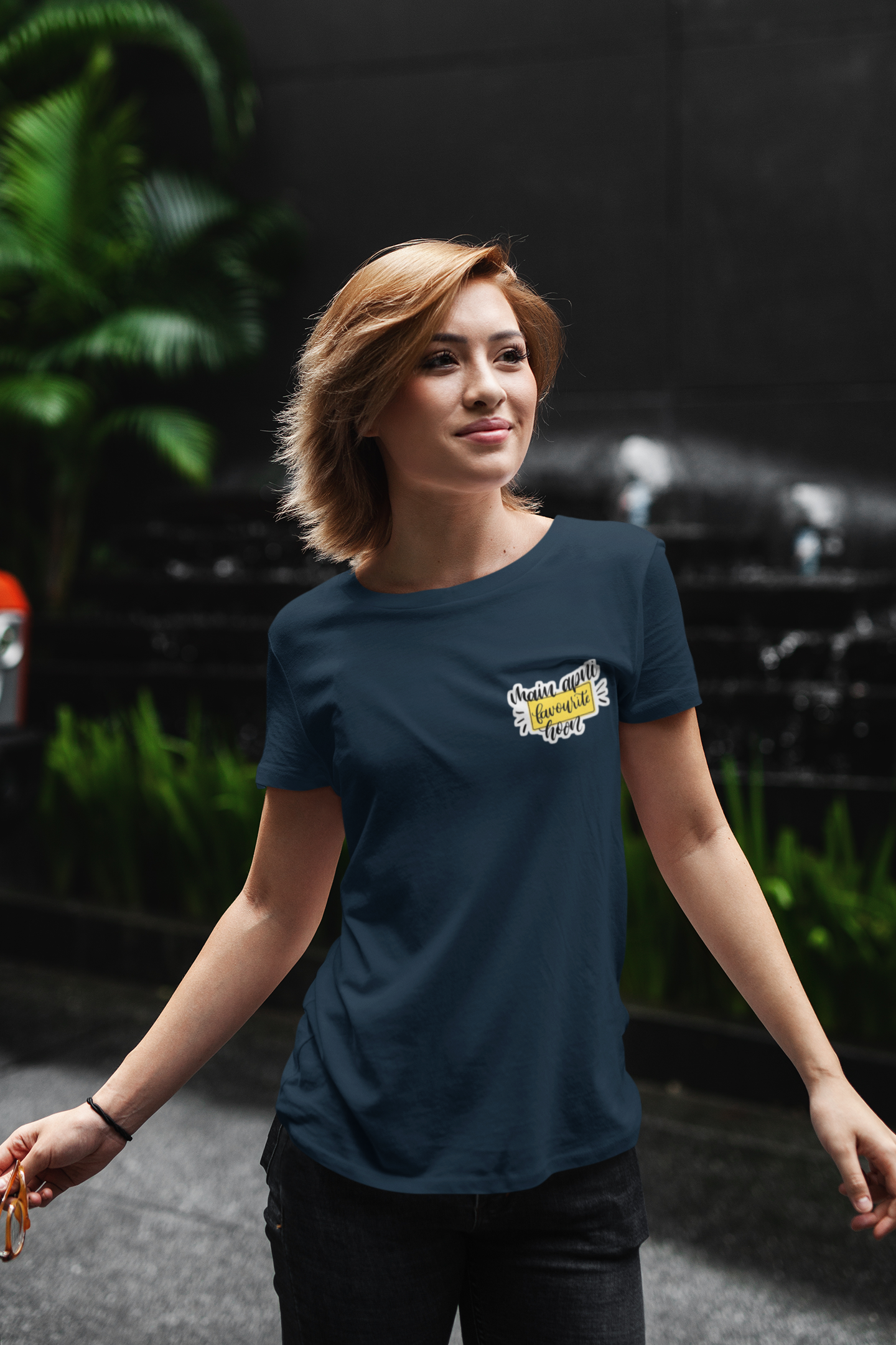 Women's T-Shirt : MAIN APNI FAVOURITE HOON