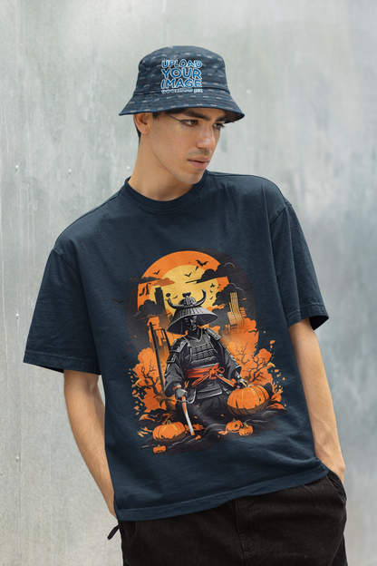 Oversized T-Shirt : Midnight Samurai