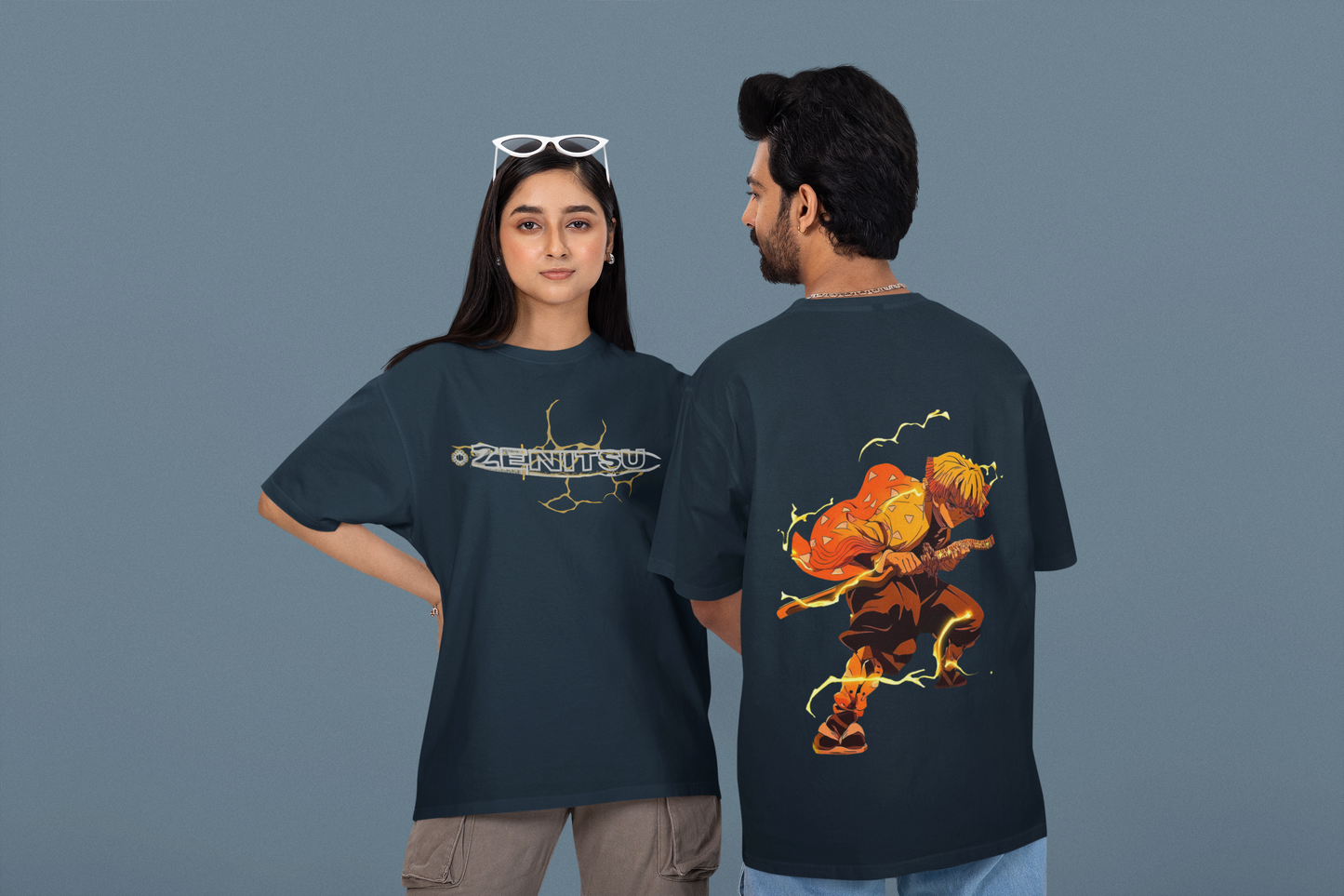 Unisex Oversized T-Shirt : Zenitsu