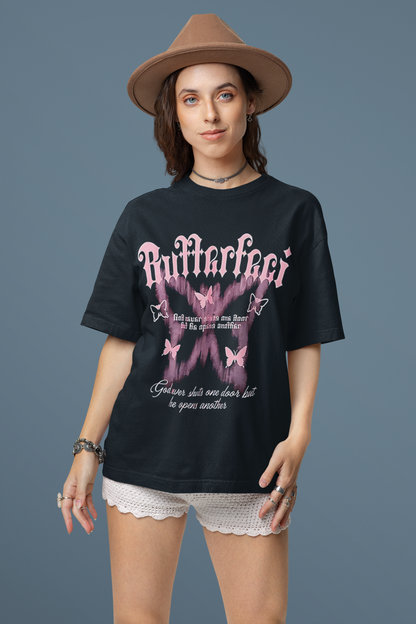 Oversized T-Shirt : Butterfly Blessings
