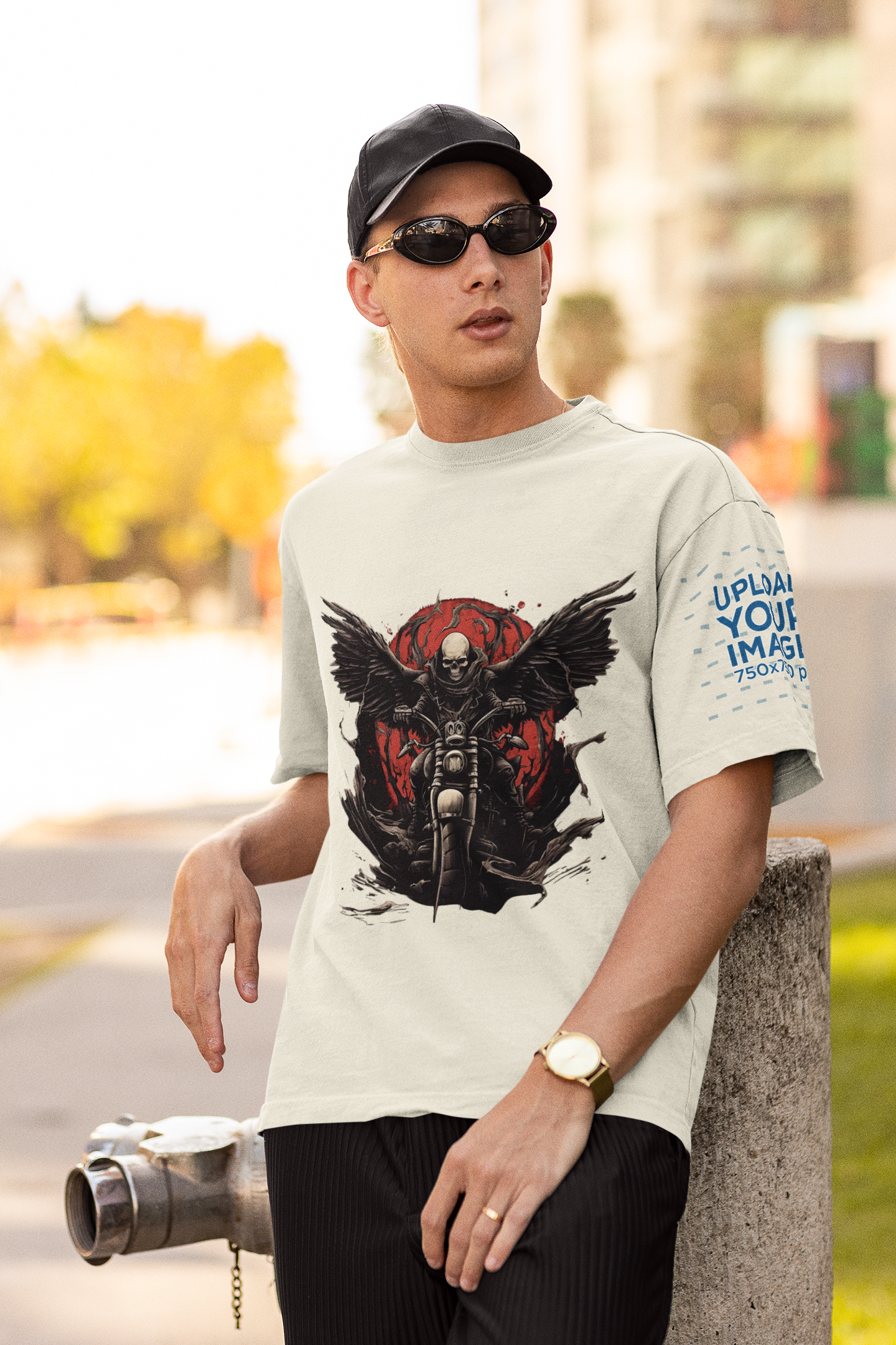 Oversized T-Shirt : Night Rider