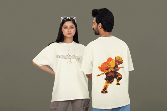 Unisex Oversized T-Shirt : Zenitsu