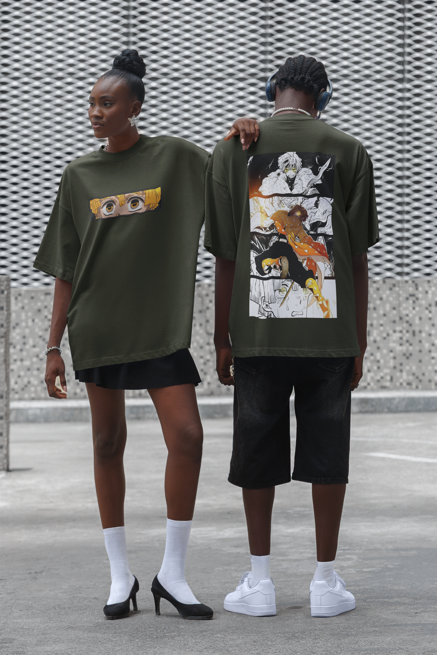 Unisex Oversized T-Shirt : Zenitsu
