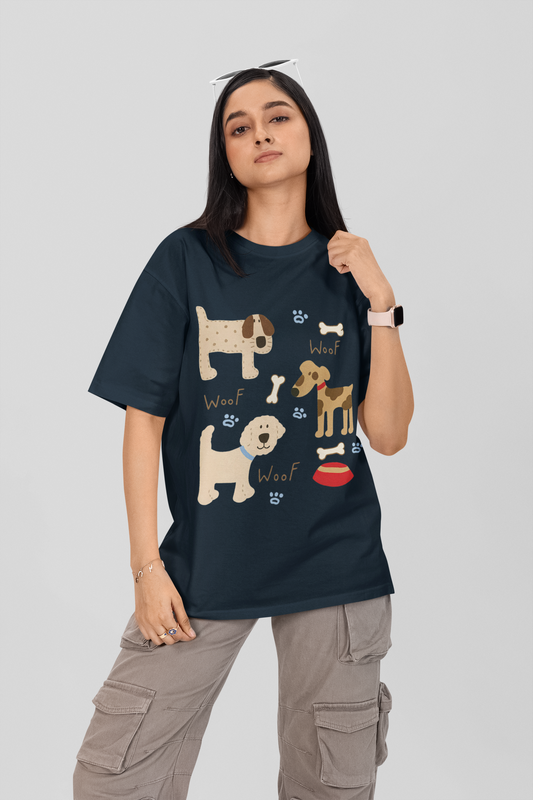 Women's Oversized T-Shirt : WOOF