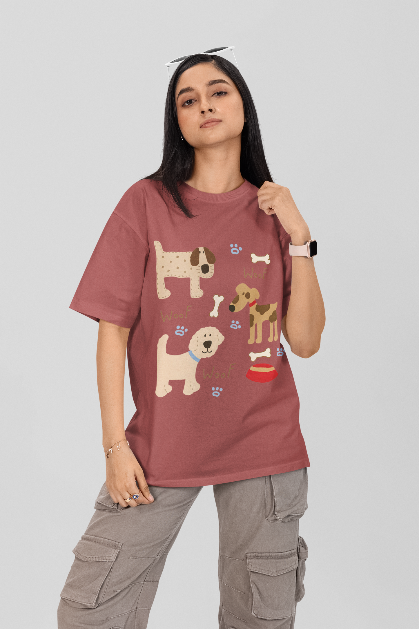 Women's Oversized T-Shirt : WOOF