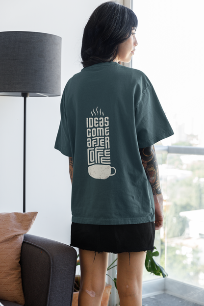 Women's Oversized T-Shirt : Coffee Break