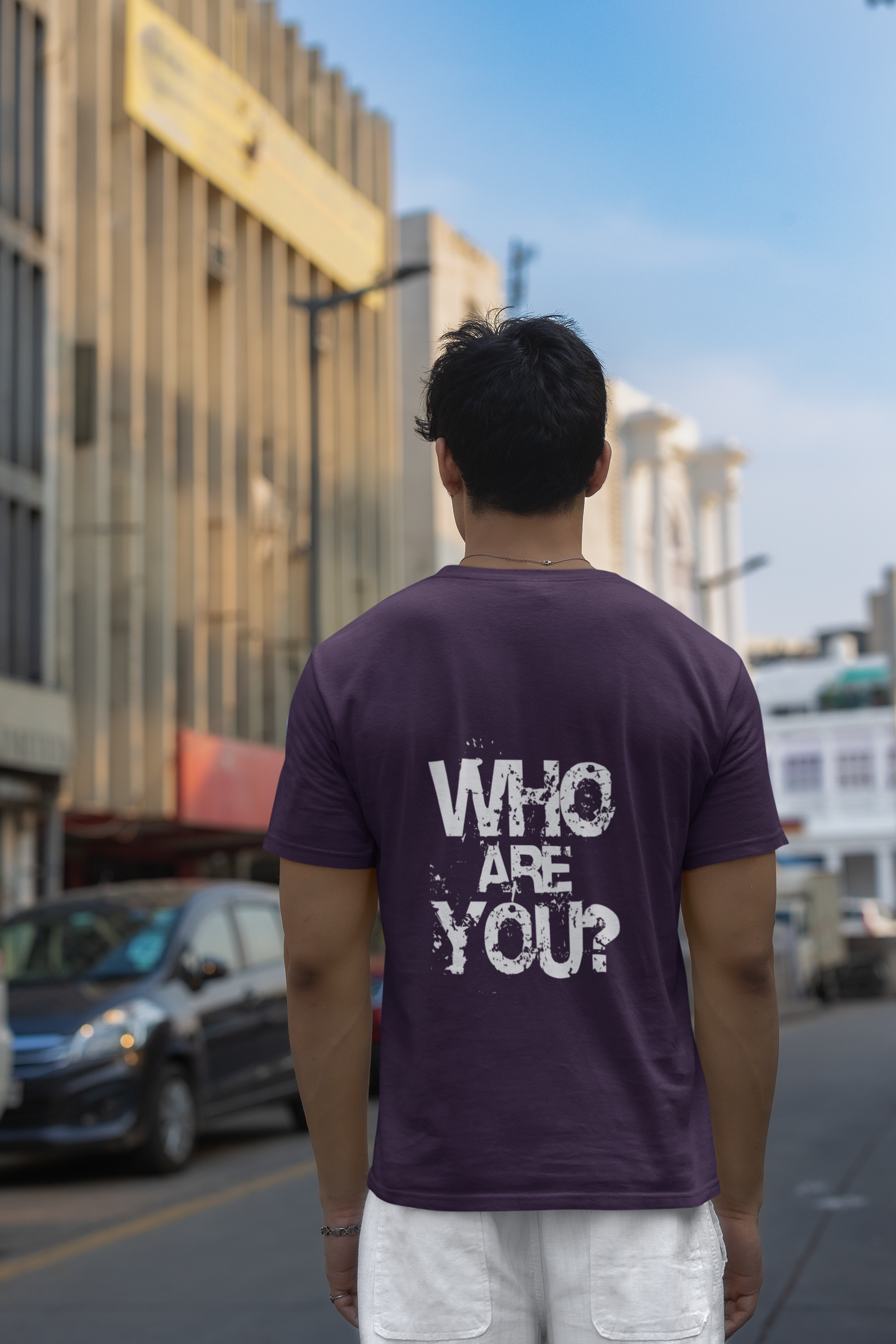 Men's T-Shirt : Who Are You?