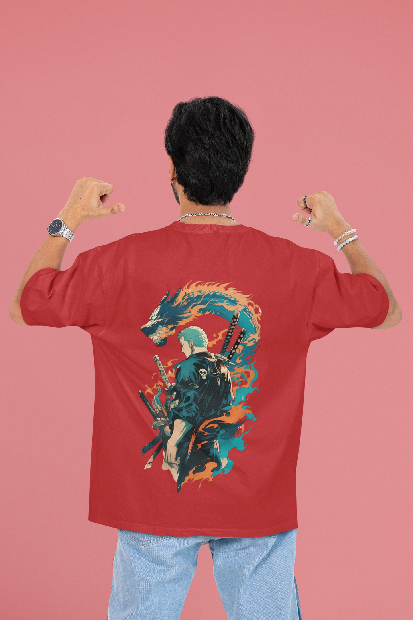 Oversized T-Shirt : Dragon Zoro