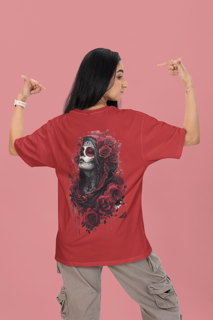 Oversized T-Shirt : La Rosa de la Muerte
