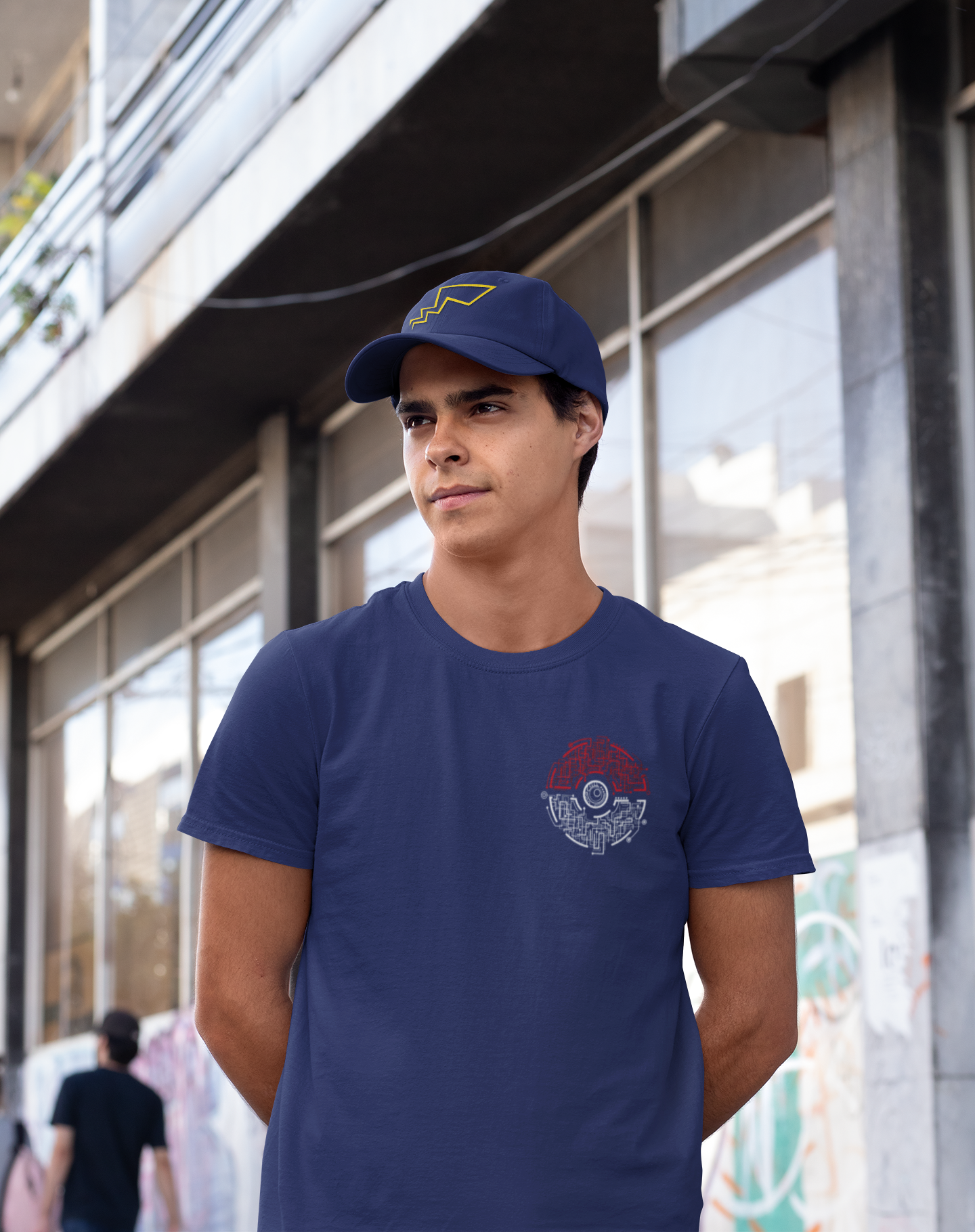 Men's T-Shirt : Pokeball